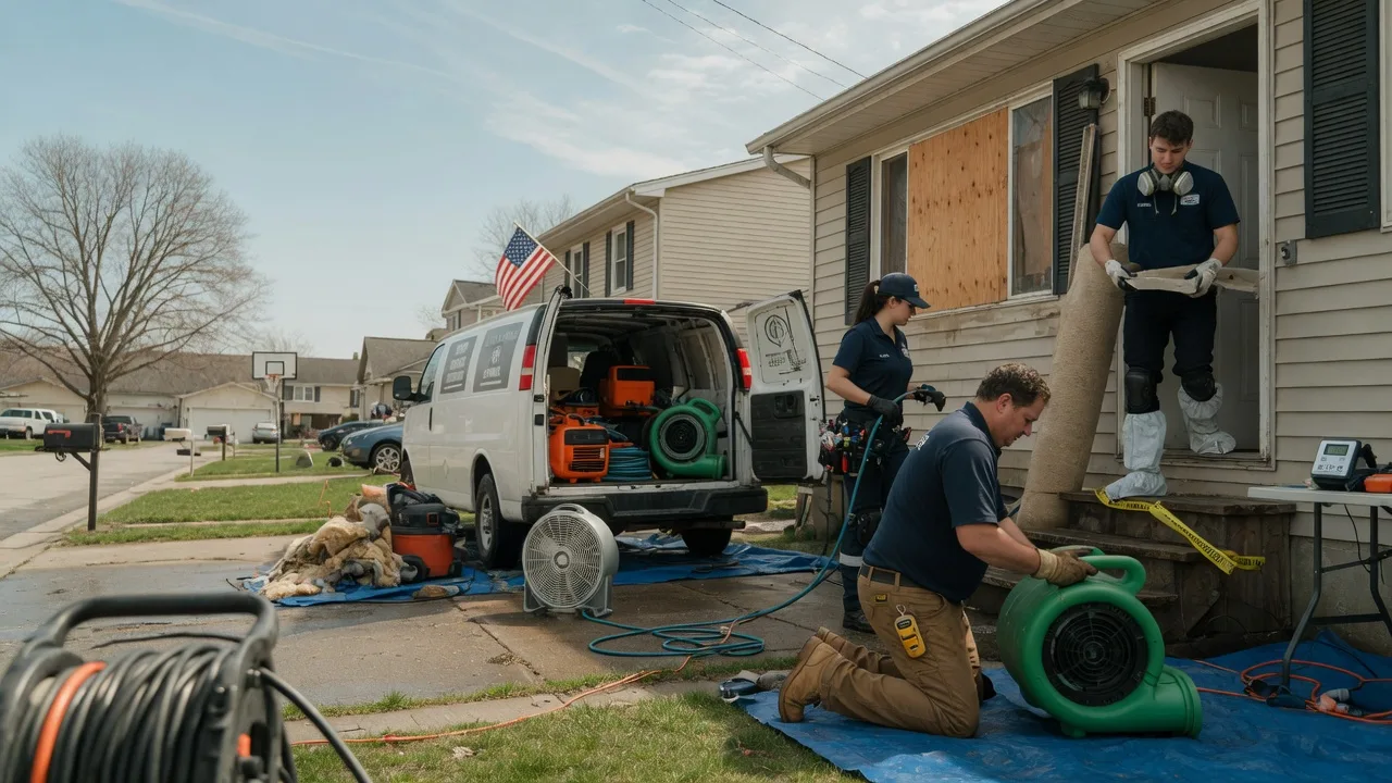 Water Damage Restoration in Bluff City, KS near me